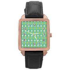 Spatula Spoon Pattern Rose Gold Watches