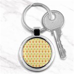 Spatula Spoon Pattern Key Chains (Round)  Front