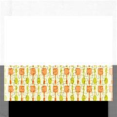 Spatula Spoon Pattern Rectangular Jigsaw Puzzl by GardenOfOphir