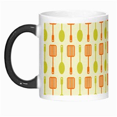 Spatula Spoon Pattern Morph Mugs by GardenOfOphir