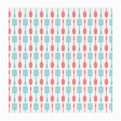 Spatula Spoon Pattern Medium Glasses Cloth (2-side) by GardenOfOphir