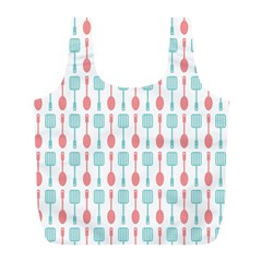 Spatula Spoon Pattern Full Print Recycle Bags (l) 