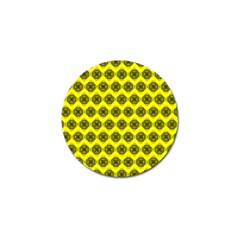 Abstract Knot Geometric Tile Pattern Golf Ball Marker (4 Pack)