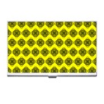 Abstract Knot Geometric Tile Pattern Business Card Holders Front