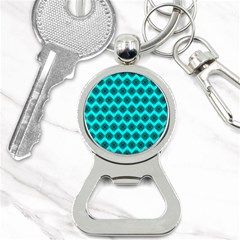 Abstract Knot Geometric Tile Pattern Bottle Opener Key Chains by GardenOfOphir