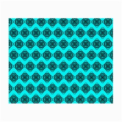 Abstract Knot Geometric Tile Pattern Small Glasses Cloth (2-side) by GardenOfOphir