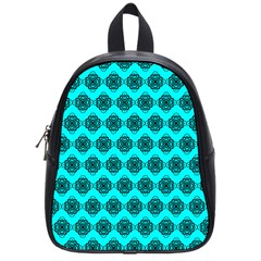 Abstract Knot Geometric Tile Pattern School Bags (small)  by GardenOfOphir