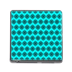 Abstract Knot Geometric Tile Pattern Memory Card Reader (square)