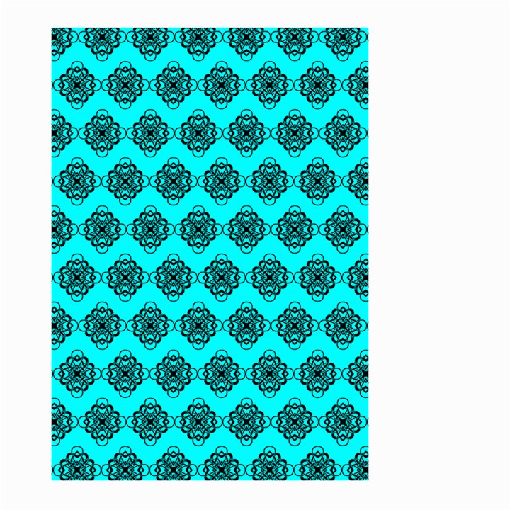 Abstract Knot Geometric Tile Pattern Large Garden Flag (Two Sides)