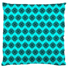 Abstract Knot Geometric Tile Pattern Standard Flano Cushion Cases (one Side) 