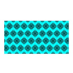 Abstract Knot Geometric Tile Pattern Satin Wrap