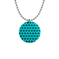 Abstract Knot Geometric Tile Pattern Button Necklaces