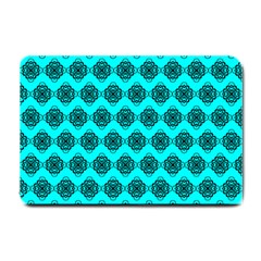 Abstract Knot Geometric Tile Pattern Small Doormat 