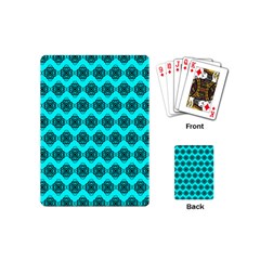 Abstract Knot Geometric Tile Pattern Playing Cards (mini) 