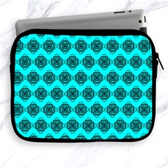 Abstract Knot Geometric Tile Pattern Apple Ipad 2/3/4 Zipper Cases by GardenOfOphir