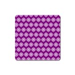 Abstract Knot Geometric Tile Pattern Square Magnet Front