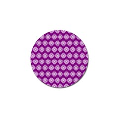 Abstract Knot Geometric Tile Pattern Golf Ball Marker (4 Pack)