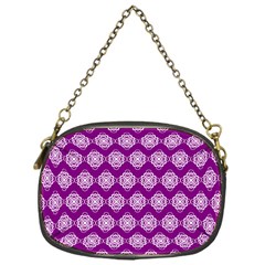 Abstract Knot Geometric Tile Pattern Chain Purses (one Side) 