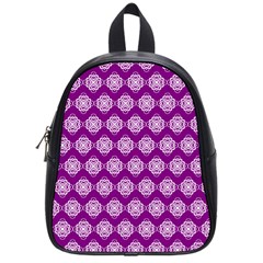 Abstract Knot Geometric Tile Pattern School Bags (small) 