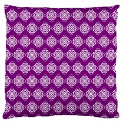 Abstract Knot Geometric Tile Pattern Large Cushion Cases (two Sides) 