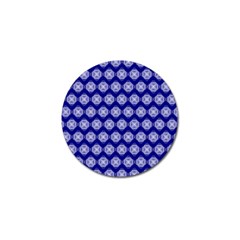 Abstract Knot Geometric Tile Pattern Golf Ball Marker by GardenOfOphir