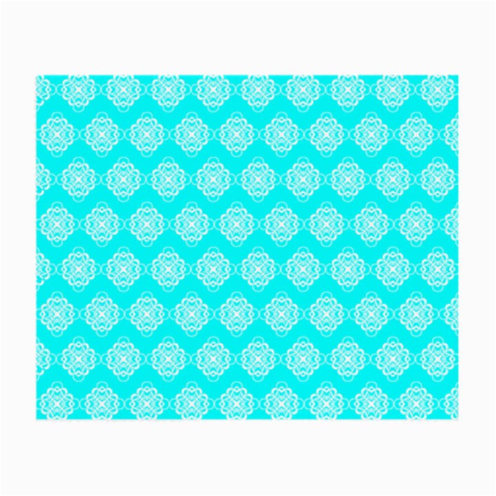 Abstract Knot Geometric Tile Pattern Small Glasses Cloth (2-Side)