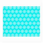 Abstract Knot Geometric Tile Pattern Small Glasses Cloth (2-Side) Back