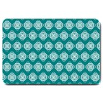 Abstract Knot Geometric Tile Pattern Large Doormat  30 x20  Door Mat