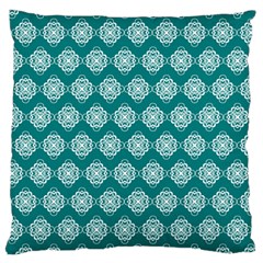 Abstract Knot Geometric Tile Pattern Large Cushion Cases (one Side) 