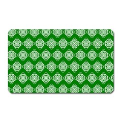 Abstract Knot Geometric Tile Pattern Magnet (rectangular)