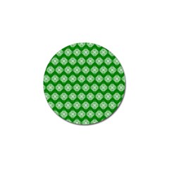 Abstract Knot Geometric Tile Pattern Golf Ball Marker by GardenOfOphir