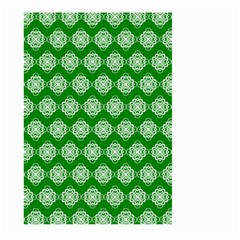 Abstract Knot Geometric Tile Pattern Large Garden Flag (two Sides) by GardenOfOphir