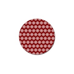 Abstract Knot Geometric Tile Pattern Golf Ball Marker (4 Pack) by GardenOfOphir