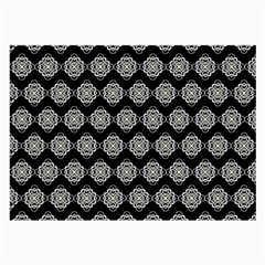 Abstract Knot Geometric Tile Pattern Large Glasses Cloth (2-side) by GardenOfOphir