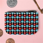 Colorful Floral Pattern Mini Coin Purses Back