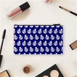 Ladybug Vector Geometric Tile Pattern Cosmetic Bag (Small)  Back