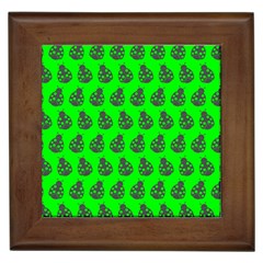 Ladybug Vector Geometric Tile Pattern Framed Tiles by GardenOfOphir