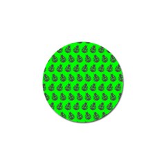 Ladybug Vector Geometric Tile Pattern Golf Ball Marker