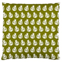 Ladybug Vector Geometric Tile Pattern Standard Flano Cushion Cases (two Sides) 