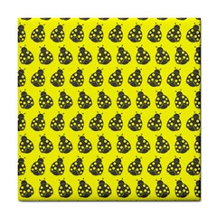 Ladybug Vector Geometric Tile Pattern Tile Coasters by GardenOfOphir