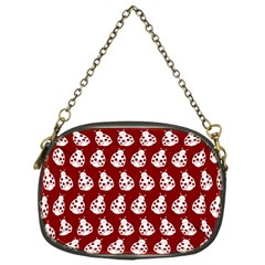 Ladybug Vector Geometric Tile Pattern Chain Purses (one Side)  by GardenOfOphir