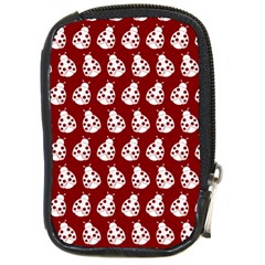 Ladybug Vector Geometric Tile Pattern Compact Camera Cases by GardenOfOphir