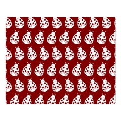 Ladybug Vector Geometric Tile Pattern Double Sided Flano Blanket (large)  by GardenOfOphir