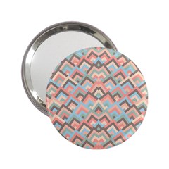 Trendy Chic Modern Chevron Pattern 2 25  Handbag Mirrors by GardenOfOphir