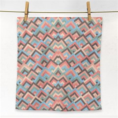 Trendy Chic Modern Chevron Pattern Face Towel by GardenOfOphir