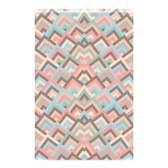 Trendy Chic Modern Chevron Pattern Shower Curtain 48  X 72  (small) 