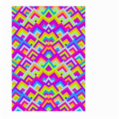 Colorful Trendy Chic Modern Chevron Pattern Large Garden Flag (two Sides)