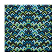 Trendy Chic Modern Chevron Pattern Tile Coasters