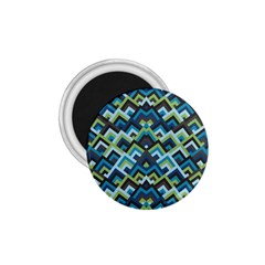 Trendy Chic Modern Chevron Pattern 1.75  Magnets