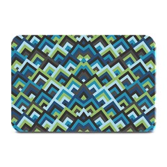 Trendy Chic Modern Chevron Pattern Plate Mats